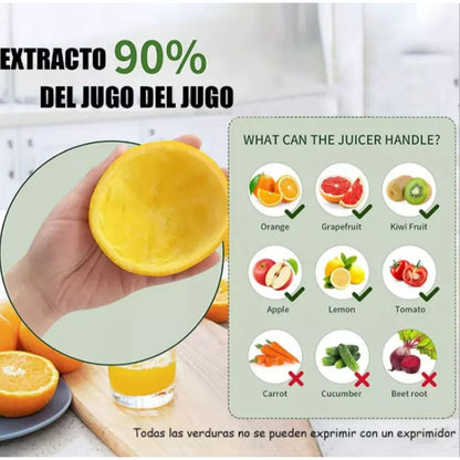 Extractor De Jugo Exprimidor De Fruta Eléctrico