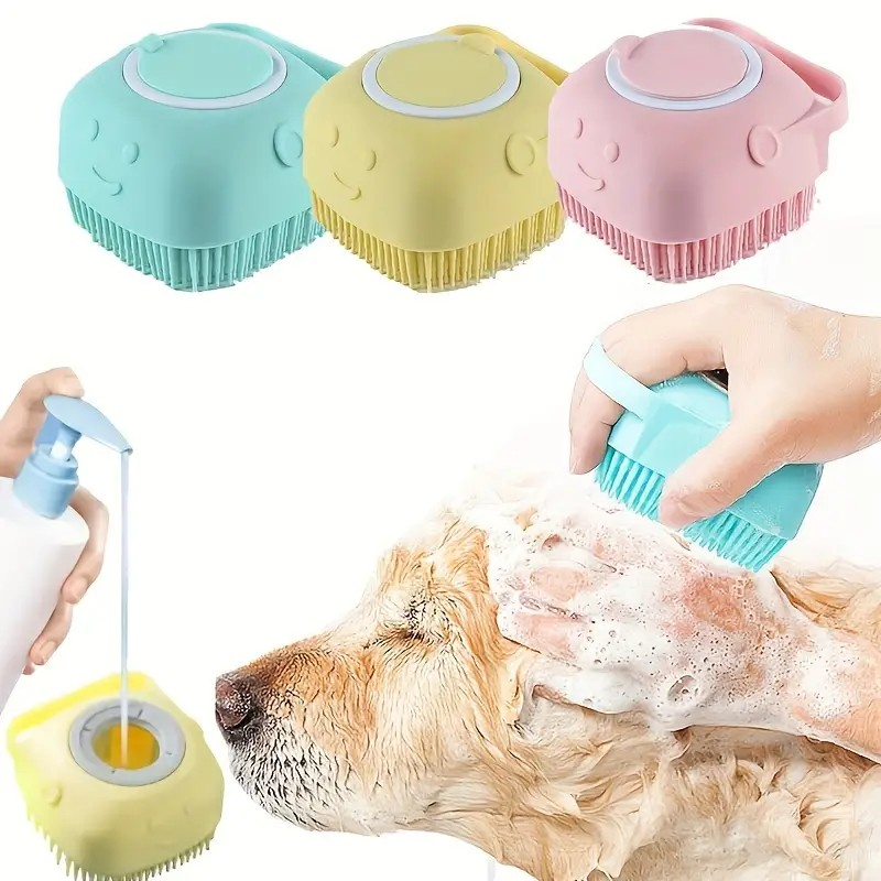 Cepillo de baño para perros